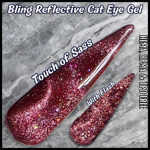 Touch of Sass Reflective Cat Eye - HEMA HPMA TPO Free