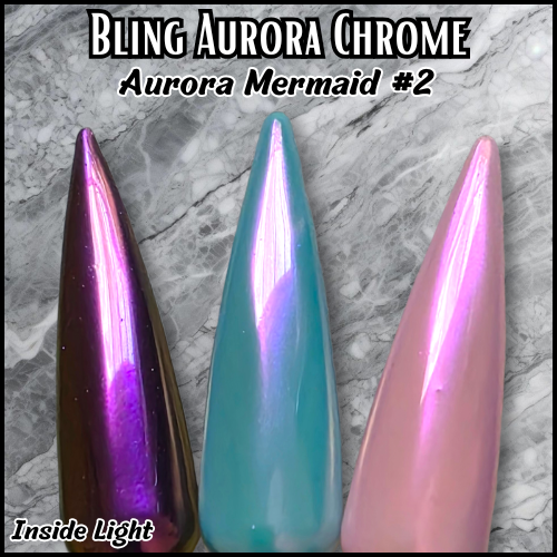 Aurora Mermaid Chrome #2 CHROME Powder