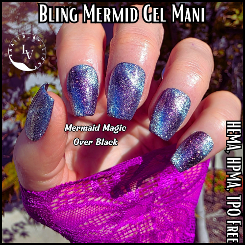 ULTRA Mermaid Magic Cat Eye Gel Mani - HEMA, HPMA, TPO Free