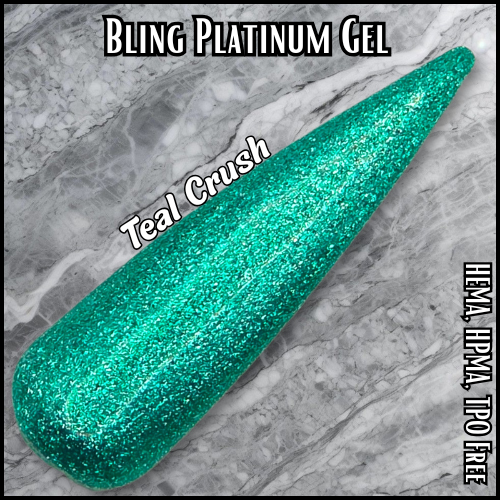 ULTRA Teal Crush Platinum Gel - HEMA, HPMA, TPO Free