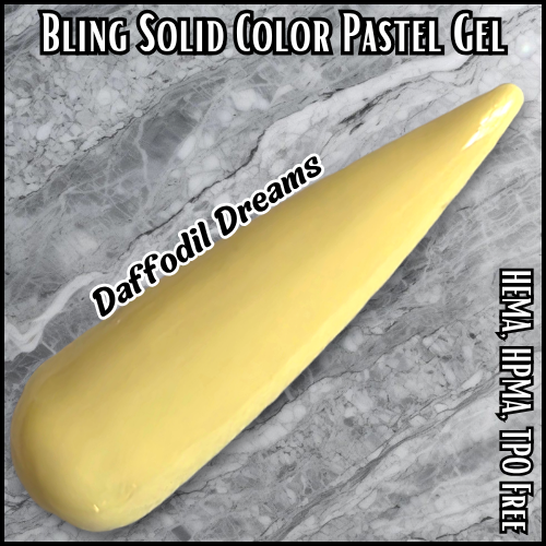 ULTRA Daffodil Dreams Pastel Solid Color Gel - HEMA HPMA TPO Free