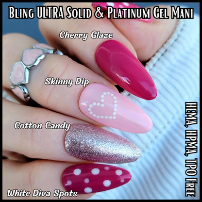 ULTRA Cherry Glaze Solid Color Gel - HEMA HPMA TPO Free