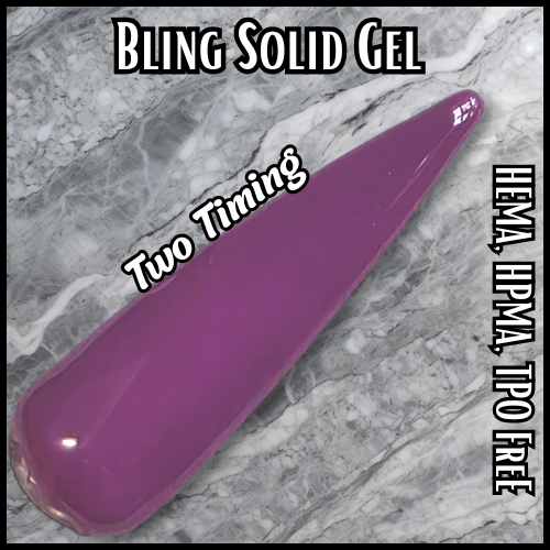 Two Timing Solid Gel - HEMA, HPMA, TPO Free