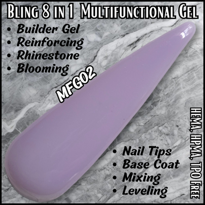 8 in 1 Multi Functional Color Builder Gel - MFG02 - HEMA, HPMA, TPO Free
