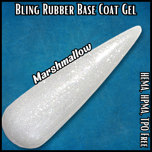 ULTRA Marshmallow Shimmer Rubber Base Gel - HEMA, HPMA, TPO Free