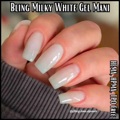 ULTRA Milky White Solid Color Gel - HEMA, HPMA, TPO Free