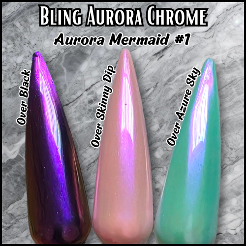 Aurora Mermaid Chrome #1 CHROME Powder