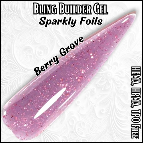 ULTRA Pink Escape, Rebel Rose, Berry Grove, Gossip Girl, Sweet Suede - Builder Gel with Sparkles - HEMA, HPMA, TPO Free