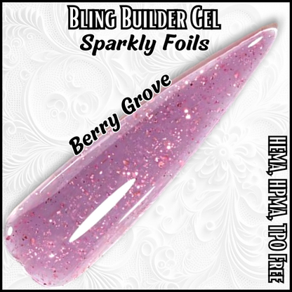ULTRA Pink Escape, Rebel Rose, Berry Grove, Gossip Girl, Sweet Suede - Builder Gel with Sparkles - HEMA, HPMA, TPO Free