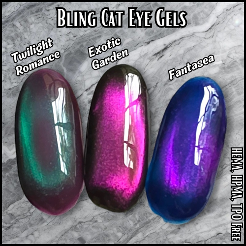 ULTRA Exotic Garden Glass Aurora Cat Eye Gel - HEMA, HPMA, TPO Free