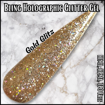 ULTRA Gold Glitz Gel - HEMA, HPMA, TPO Free
