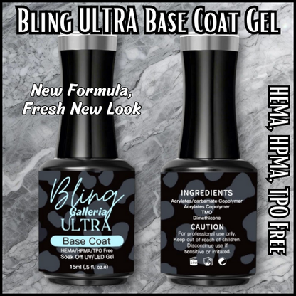 ULTRA Base Coat Gel - Clear - HEMA, HPMA, TPO Free