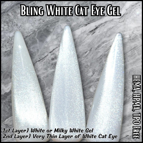 ULTRA White Cat Eye Gel  - HEMA, HPMA, TPO Free