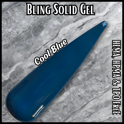 Cool Blue Solid Gel - HEMA, HPMA, TPO Free