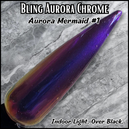 Aurora Mermaid Chrome #1 CHROME Powder