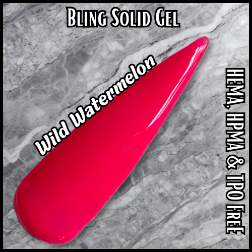 Wild Watermelon Solid Gel - HEMA, HPMA, TPO Free