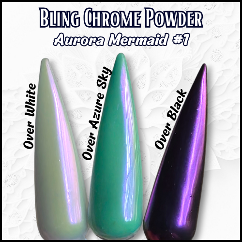 Aurora Mermaid Chrome #1 CHROME Powder