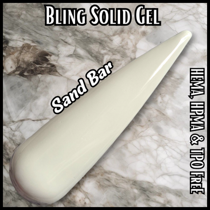 Sand Bar Solid Gel - HEMA, HPMA, TPO Free