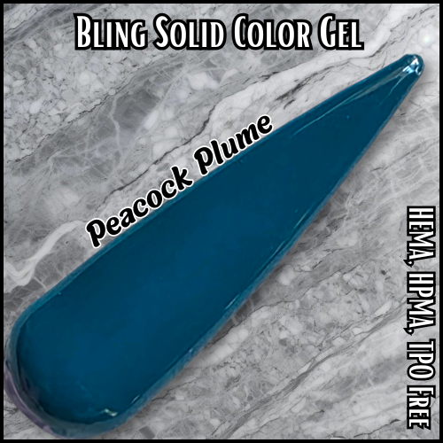 Peacock Plume Solid Gel - HEMA, HPMA & TPO Free