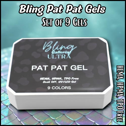ULTRA PAT PAT 9 Gel Set #6 - HEMA, HPMA, TPO Free