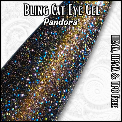 Pandora Glitter Cat Eye Gel - HEMA, HPMA, TPO Free