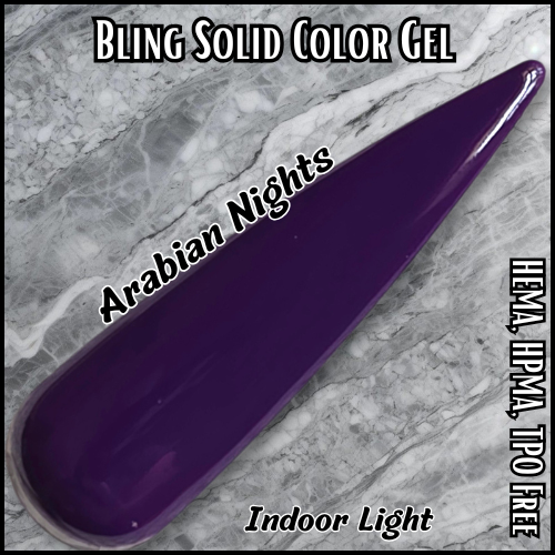 Arabian Nights Solid Gel - HEMA, HPMA, TPO Free