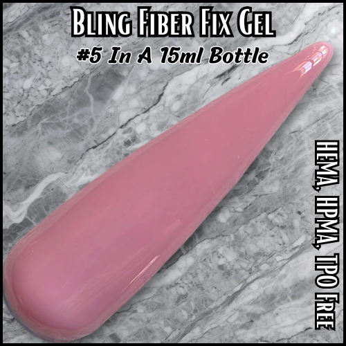 Set of 6 ULTRA Fiber Fix Base Gels, 15 ml Bottle - HEMA, HPMA, TPO Free
