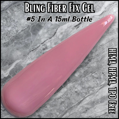 Set of 6 ULTRA Fiber Fix Base Gels, 15 ml Bottle - HEMA, HPMA, TPO Free