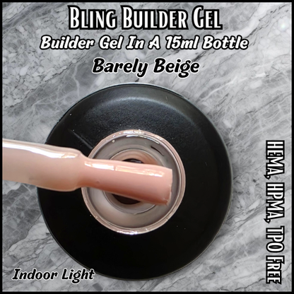 ULTRA Barely Beige Builder Gel in Bottle - HEMA, HPMA, TPO Free