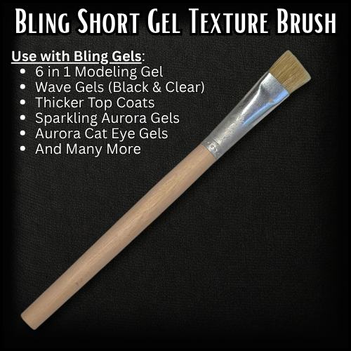 Bling Short Gel Texture Brush