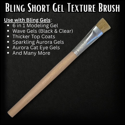 Bling Short Gel Texture Brush