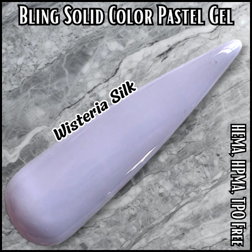 ULTRA Wisteria Silk Pastel Solid Color Gels - HEMA HPMA TPO Free