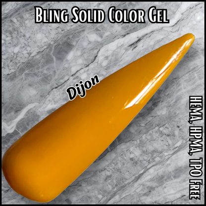 Sweet Heat, Dijon, Slate Solid Gel & Spicequake Glitter Gel Mani - HEMA, HPMA, TPO Free