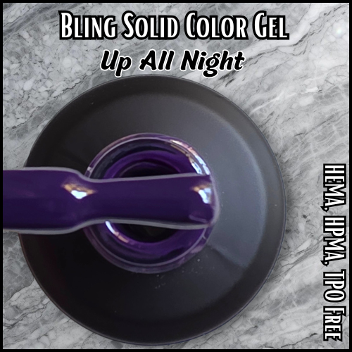 Up All Night Jewel Solid Gel - HEMA, HPMA, TPO Free