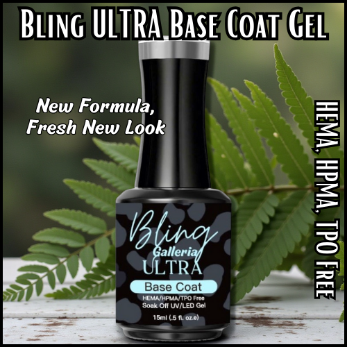 ULTRA Base Coat Gel - Clear - HEMA, HPMA, TPO Free