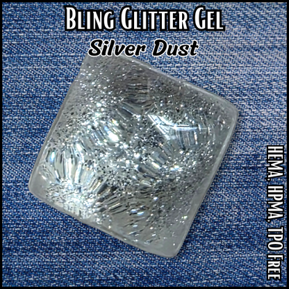 ULTRA Silver Dust, Cherry Bomb & Summer Daze Glitter Gel Polish - HEMA, HPMA, TPO Free