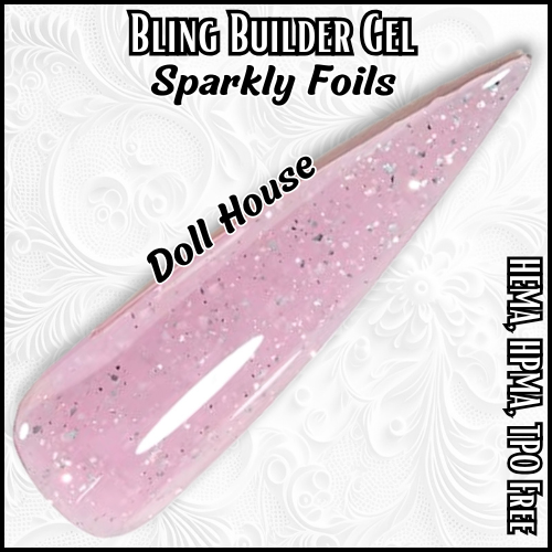 ULTRA Doll House - Builder Gel Foil flakes - HEMA, HPMA, TPO Free