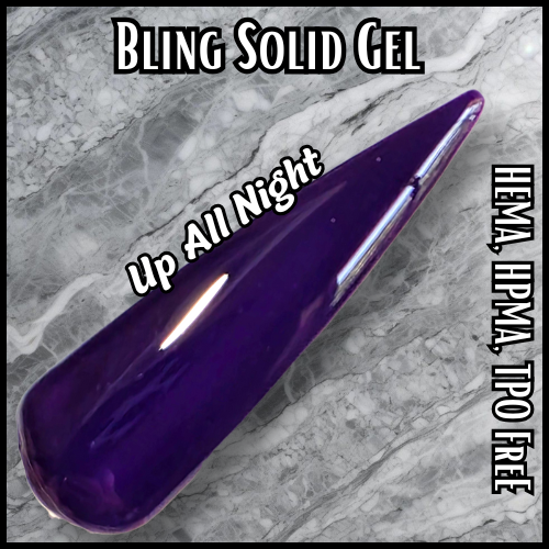 Up All Night Jewel Solid Gel - HEMA, HPMA, TPO Free