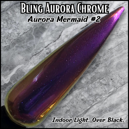 Aurora Mermaid Chrome #2 CHROME Powder