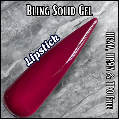 Lipstick Solid Color Gel - HEMA, HPMA, TPO Free
