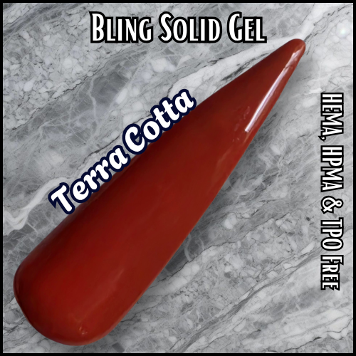 Terra Cotta Solid Gel - HEMA, HPMA, TPO Free