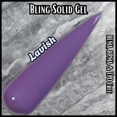 Lavish Solid Gel - HEMA, HPMA, TPO Free