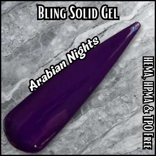 Arabian Nights Solid Gel - HEMA, HPMA, TPO Free