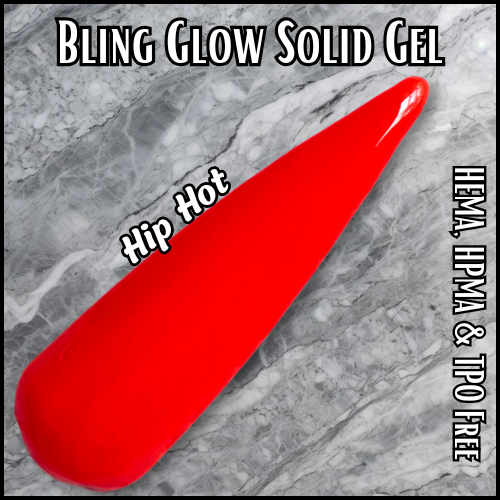 Hip Hot Glow Solid Gel - HEMA, HPMA, TPO Free