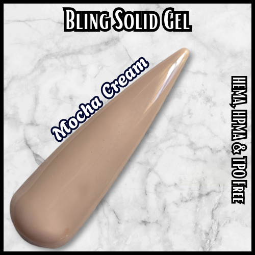 Mocha Cream Solid Gel - HEMA, HPMA, TPO Free