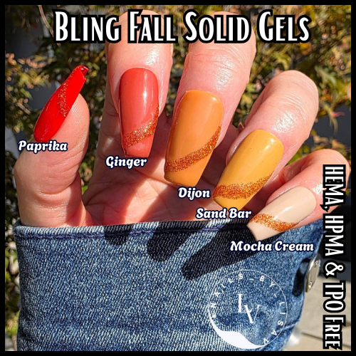 Ginger Solid Color Gel - HEMA, HPMA, TPO Free
