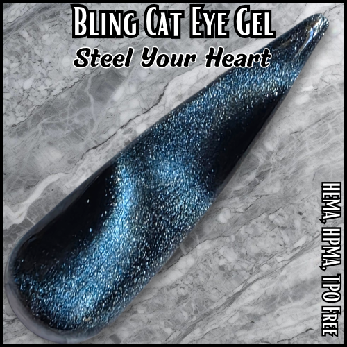 ULTRA Steel Your Heart Cat Eye Gel - HEMA, HPMA, TPO Free