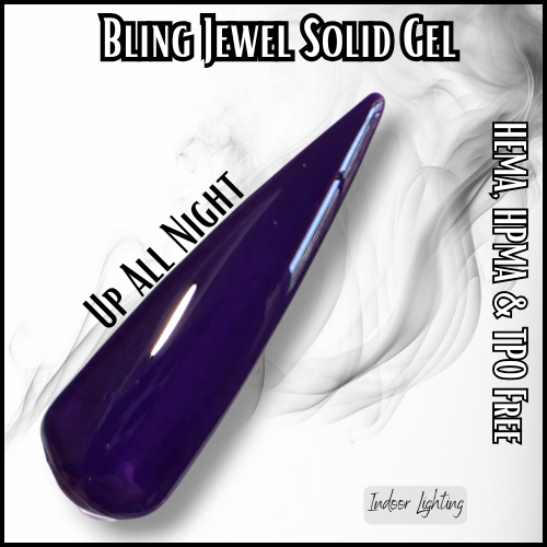 Up All Night Jewel Solid Gel - HEMA, HPMA, TPO Free