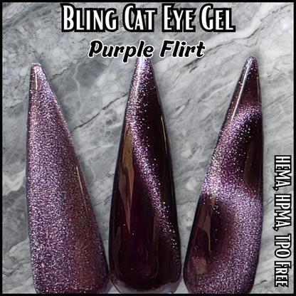 ULTRA Purple Flirt - Woodland Cat Eye Gel - HEMA, HPMA, TPO Free