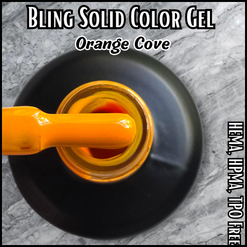 ULTRA Orange Cove Solid Color Gel - HEMA, HPMA, TPO Free